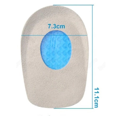 Semelle avec Coussinet en Gel pour le Talon