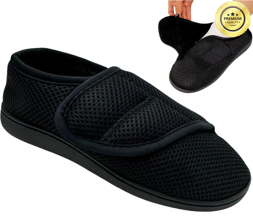 Chaussons Orthopédiques Femme et Homme Pieds Enflés Respirant
