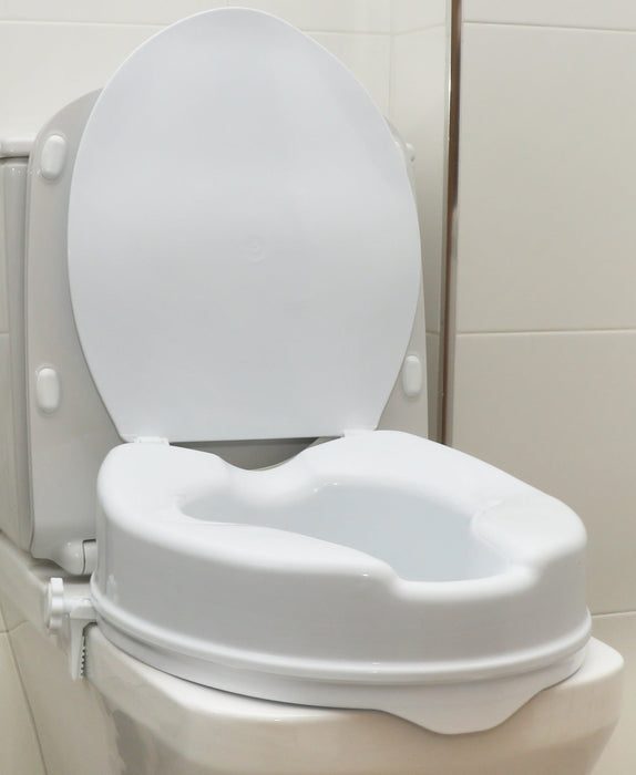 Rehausseur de WC avec Couvercle 10 cm | Universel