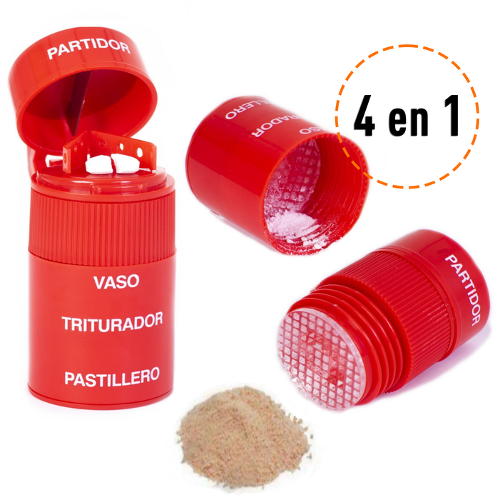 Broyeur Coupeur de Pilules | 4 en 1