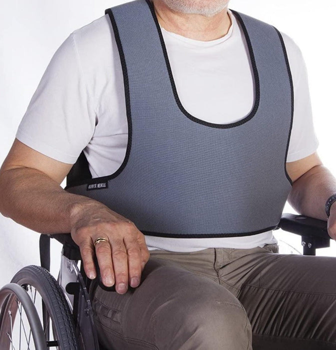 Gilet Type Tablier pour Fauteuil Roulant