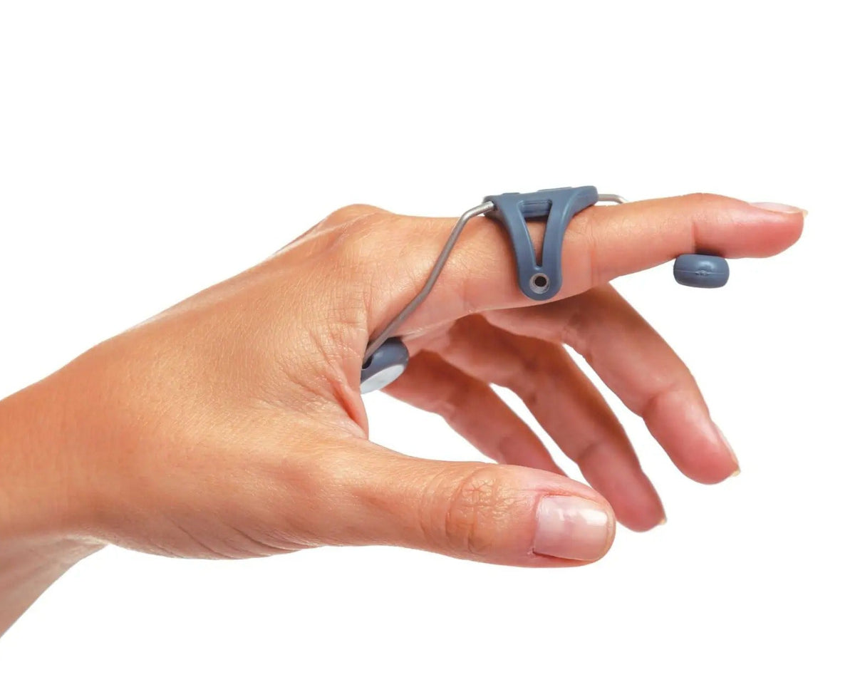 Extenseur De Doigts Et De Main Avec Bande De Résistance - Renforce La Flexibilité - 4 Niveaux De Tension (9 à 34 Kg)
