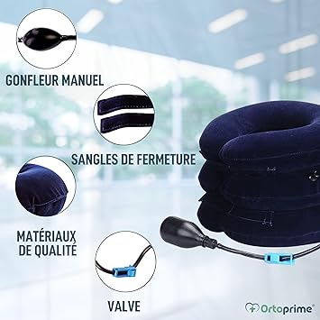 Dispositif de Traction Cervicale avec Pompe