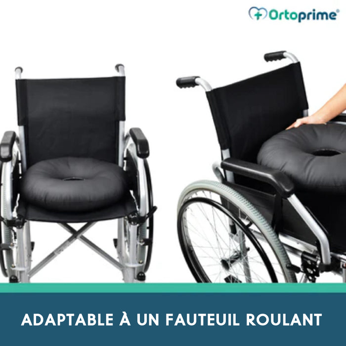 Coussin Anti-escarres et Anti-hémorroïdes Rond en Polyuréthane