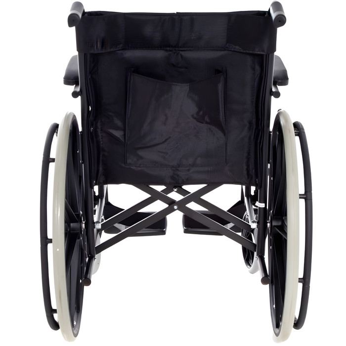 Fauteuil Roulant Pliable en Acier Autopropulsée Care+