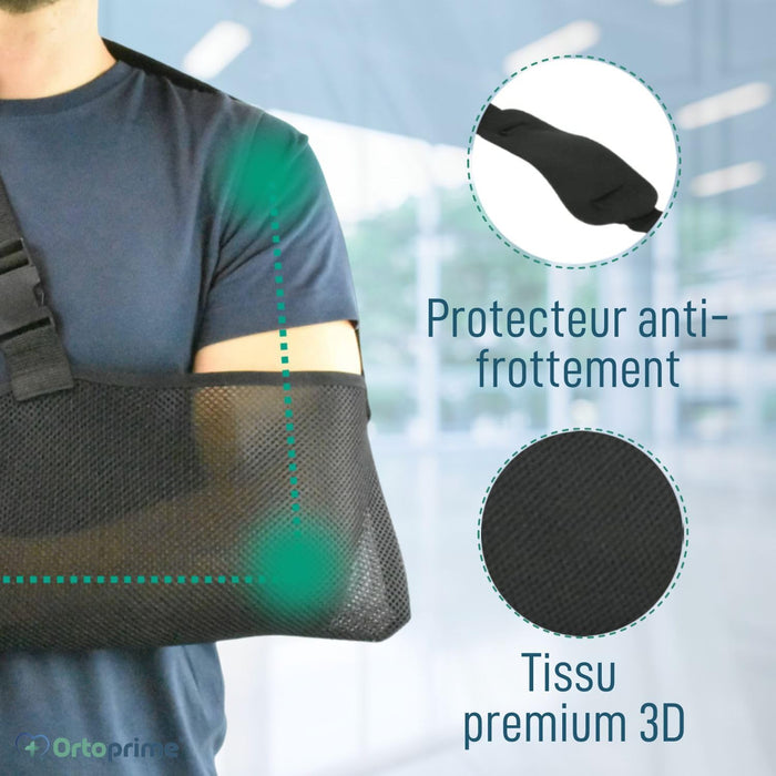 Écharpe d'épaule Respirante avec Sangle Réglable | Bilatérale