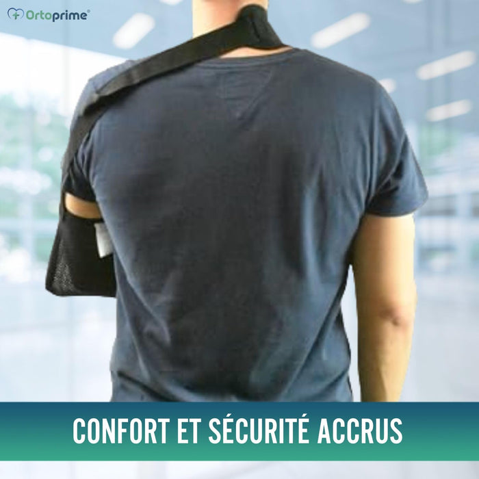 Écharpe d'épaule Respirante avec Sangle Réglable | Bilatérale
