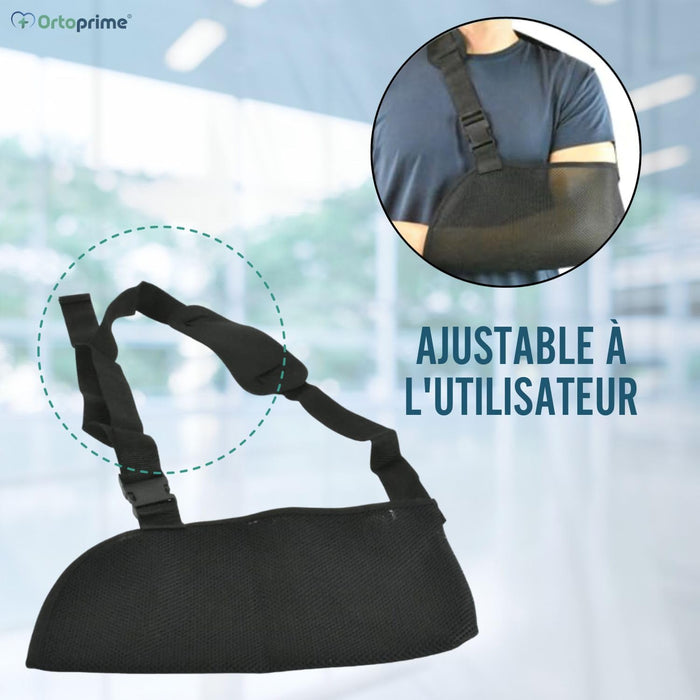 Écharpe d'épaule Respirante avec Sangle Réglable | Bilatérale