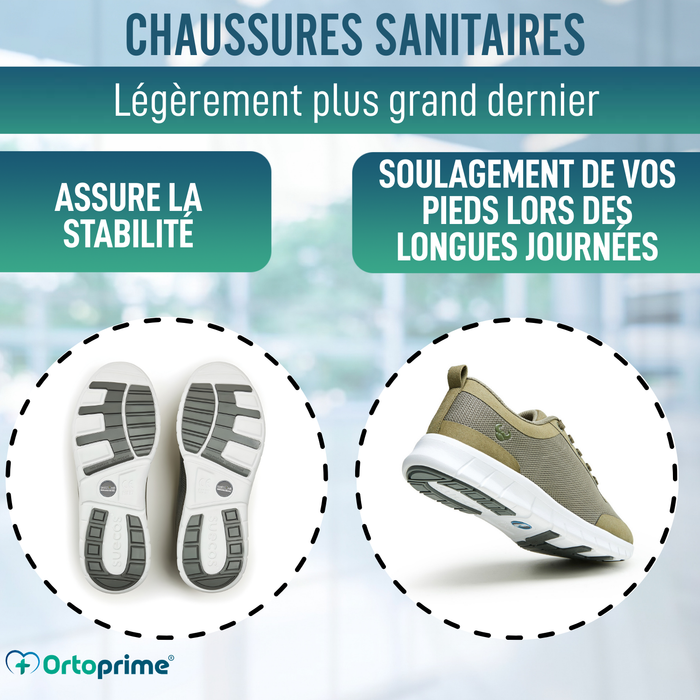 Chaussure Antidérapante Confort Support Voûte | Unisexe