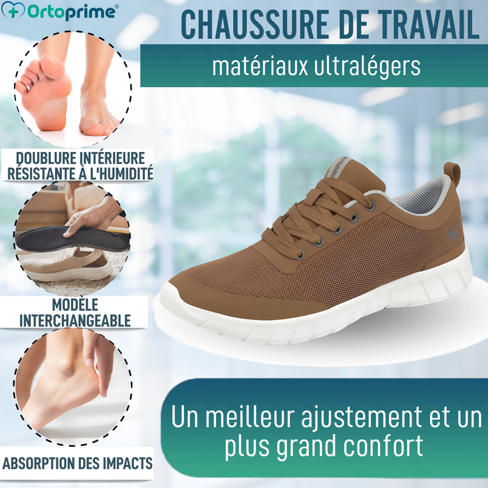 Chaussure Antidérapante Confort Support Voûte | Unisexe