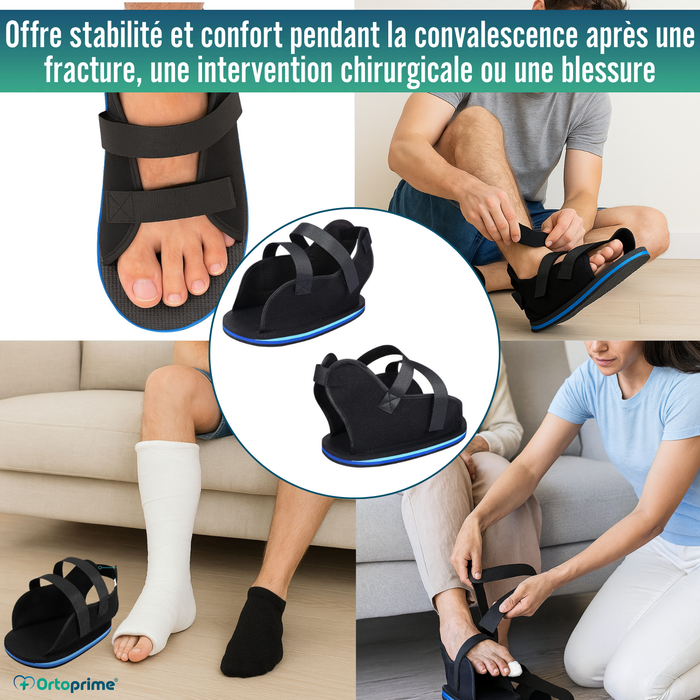 Chaussure Post-Opératoire Bilatérale | Chaussure Orthopédique