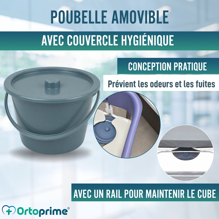 Chaise de Transfert 3 en 1 | Chaise WC Réglable