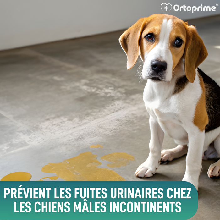Ceinture Anti-Fuite pour Incontinence Canine | Chien Mâle