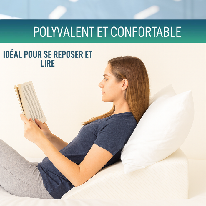 Coussin Viscoélastique Jambes | Cale Repose-Jambes