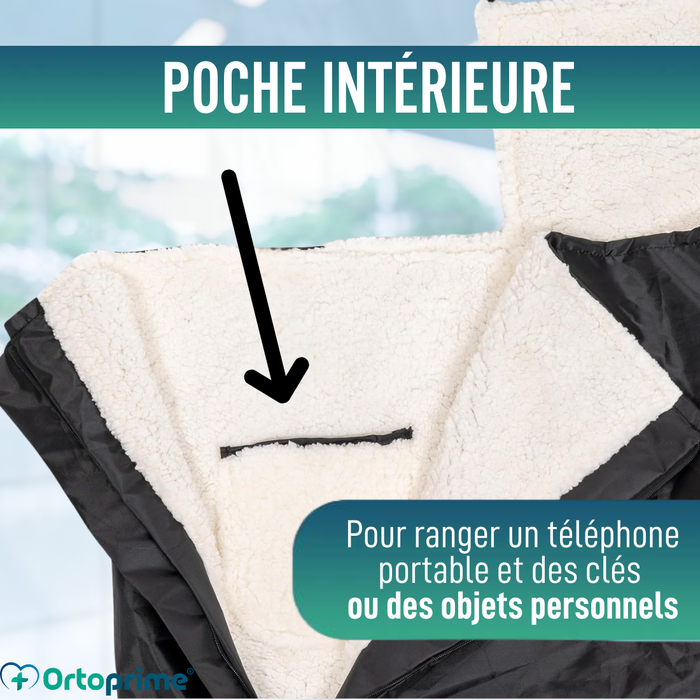 Couverture Thermique pour Fauteuil Roulant | Couverture Imperméable