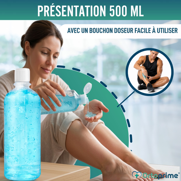 Gel Intense Froid Jambes Fatiguées | Effet Fraîcheur