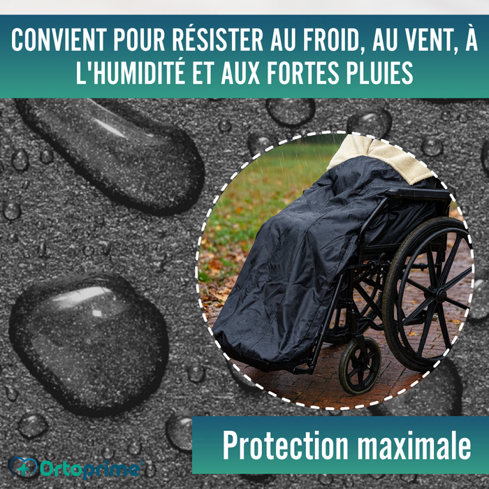 Couverture Thermique pour Fauteuil Roulant | Couverture Imperméable