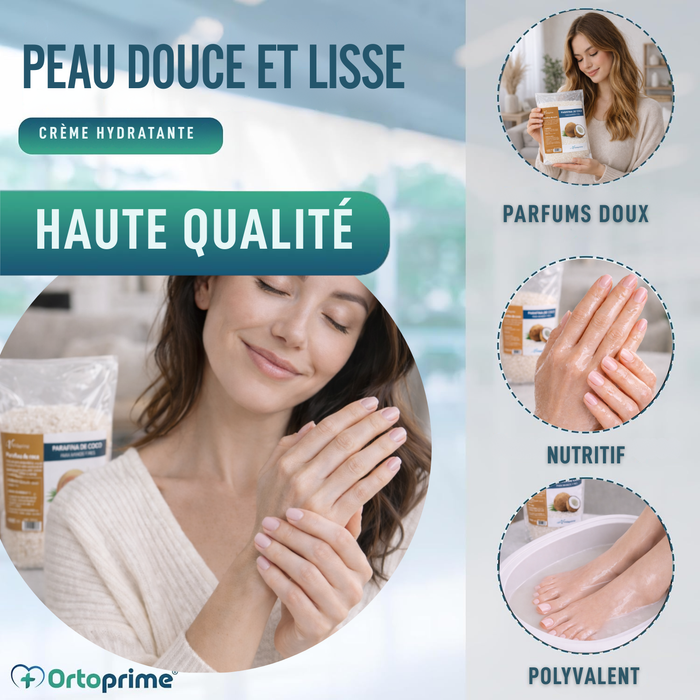 Paraffine Antioxydante de Réhabilitation pour les Mains et les Pieds | Coco