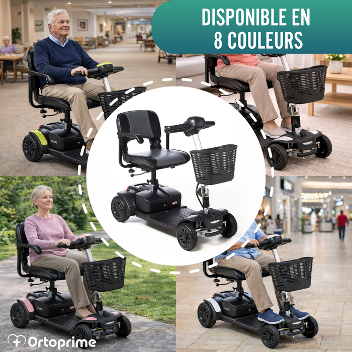 Scooter Électrique Batterie Lithium 20Ah | 8 Couleurs