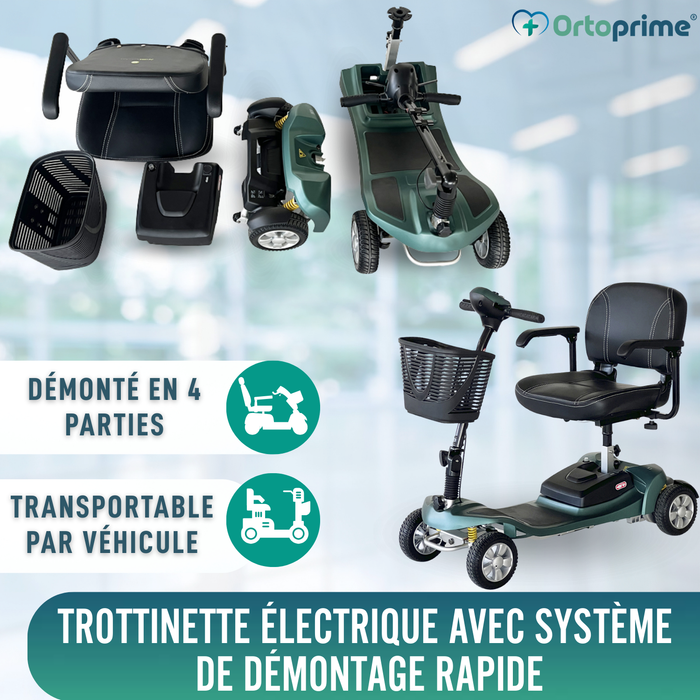 Scooter Électrique Démontable | Batterie Lithium 40Ah