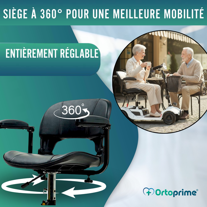 Scooter Électrique Intelligent avec NFC | 4 Roues