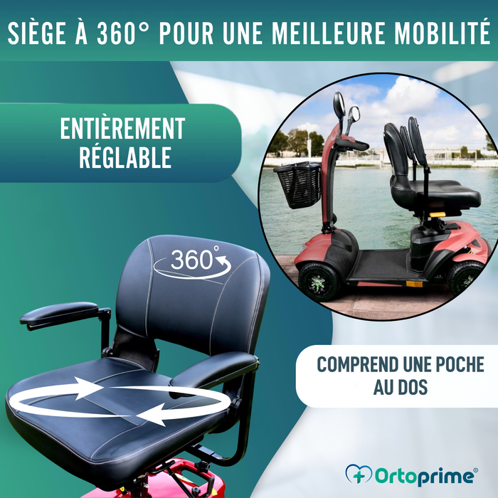 Scooter Électrique de Dernière Génération | Roues 24cm