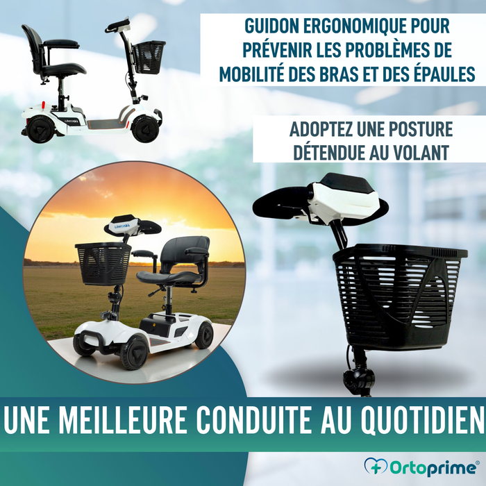 Scooter Électrique Intelligent avec NFC | 4 Roues