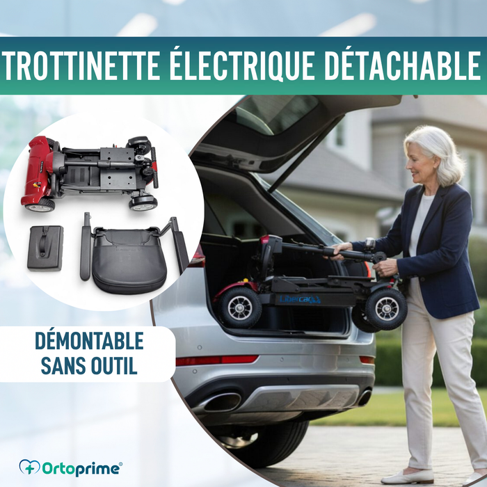 Scooter Électrique Légère et Pliable | Structure Aluminium