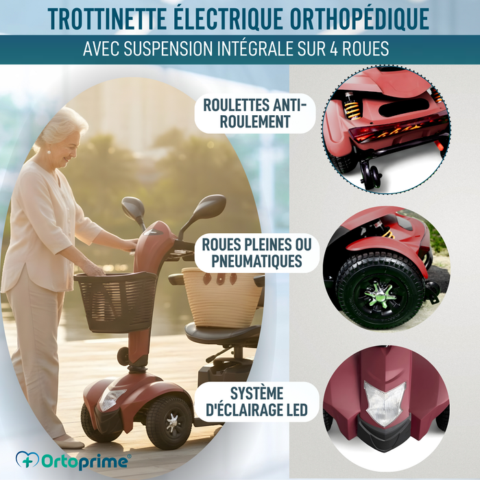 Scooter Électrique de Dernière Génération | Roues 24cm