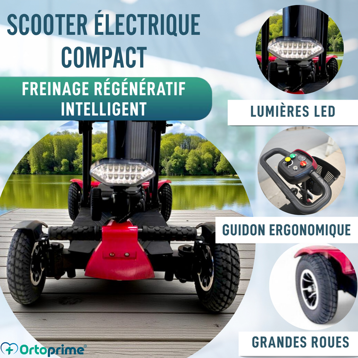Scooter Électrique Légère et Pliable | Structure Aluminium