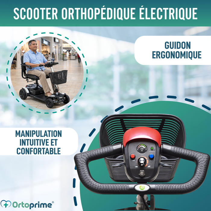 Scooter Électrique Batterie Lithium 20Ah | 8 Couleurs