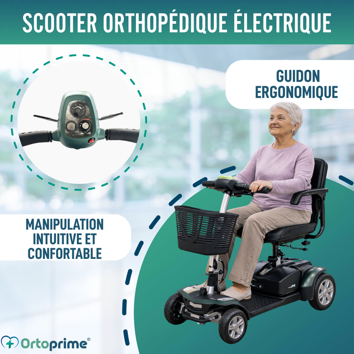 Scooter Électrique Démontable | Batterie Lithium 40Ah