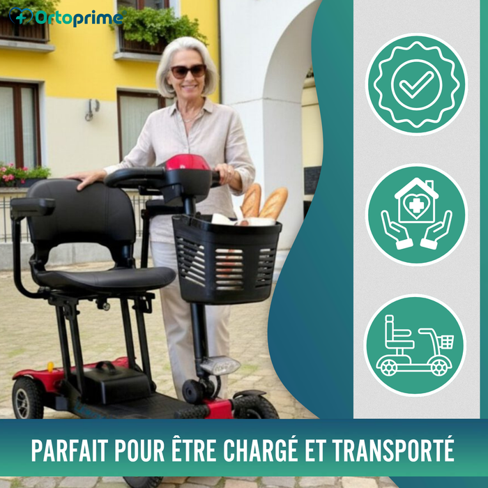 Scooter Électrique Légère et Pliable | Structure Aluminium