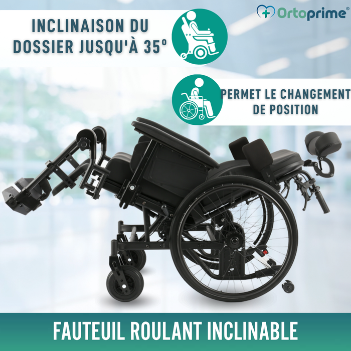 Fauteuil Roulant Basculant de Positionnement | Anti Escarres
