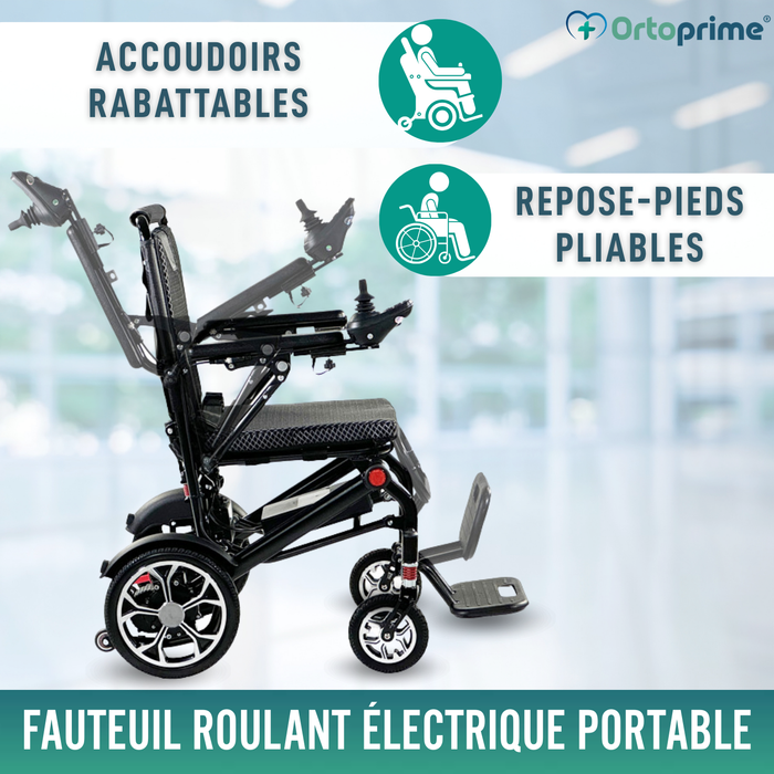 Fauteuil Roulant Électrique Pliant Ultra Léger | 10Ah
