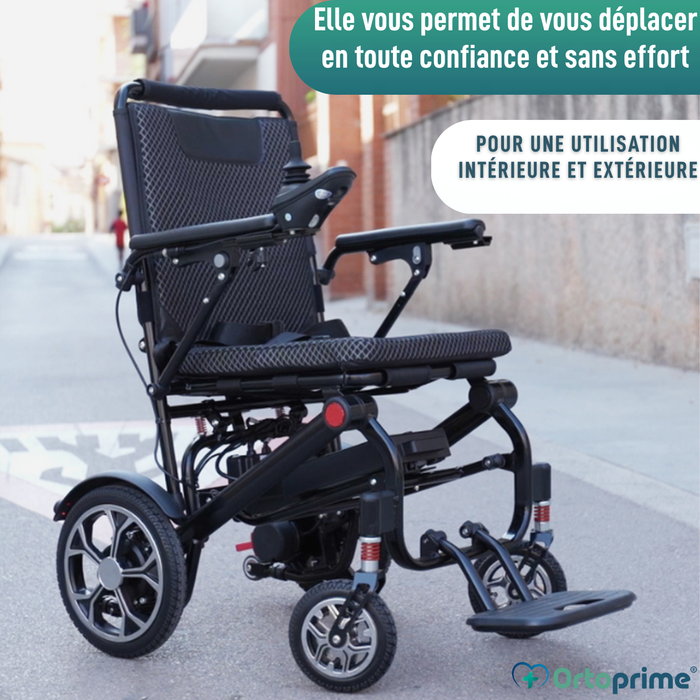 Fauteuil Roulant Électrique Pliant Ultra Léger | 10Ah