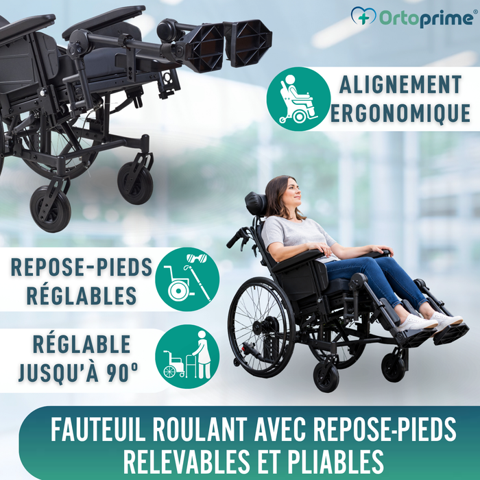 Fauteuil Roulant Basculant de Positionnement | Anti Escarres