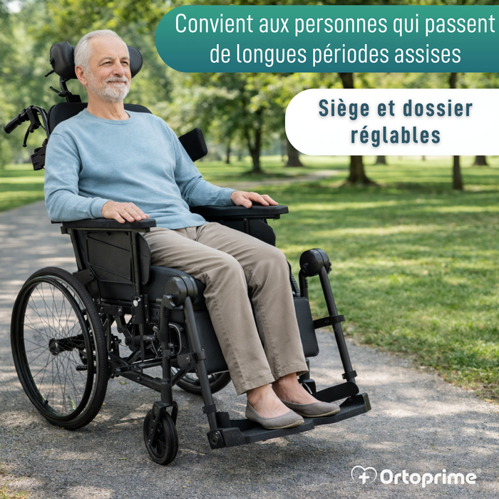 Fauteuil Roulant Basculant de Positionnement | Anti Escarres