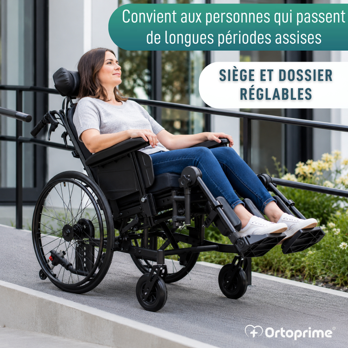 Fauteuil Roulant Basculant de Positionnement | Anti Escarres