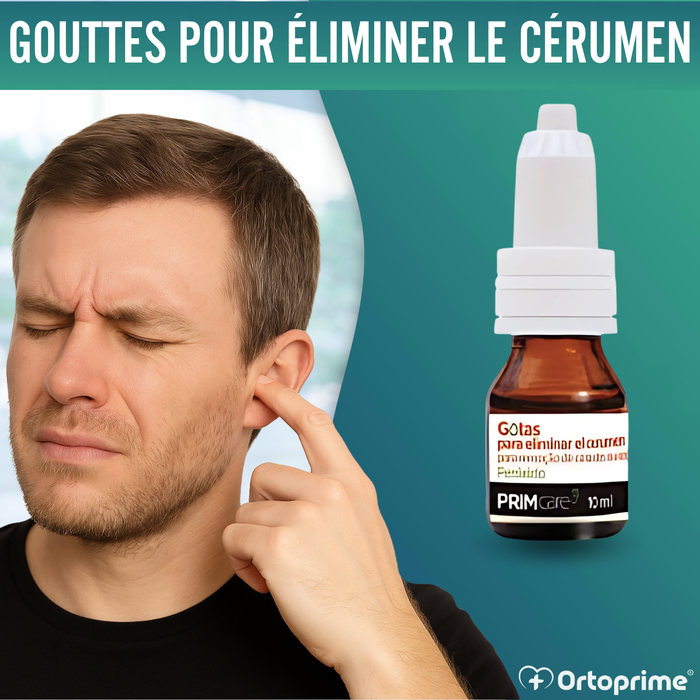 Gouttes pour éliminer le cérumen des oreilles | Peroxyde 10ml