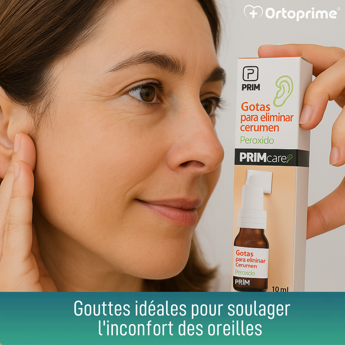 Gouttes pour éliminer le cérumen des oreilles | Peroxyde 10ml