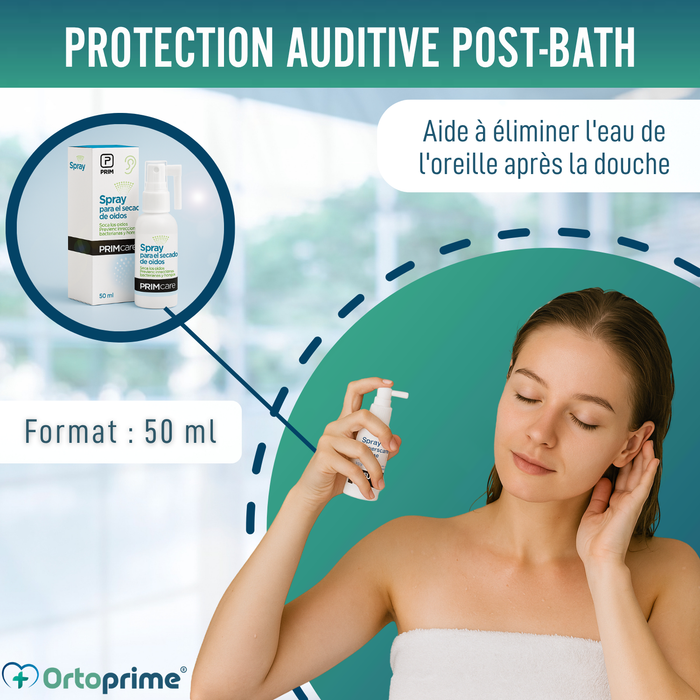 Spray pour le séchage des oreilles | Solution triple action