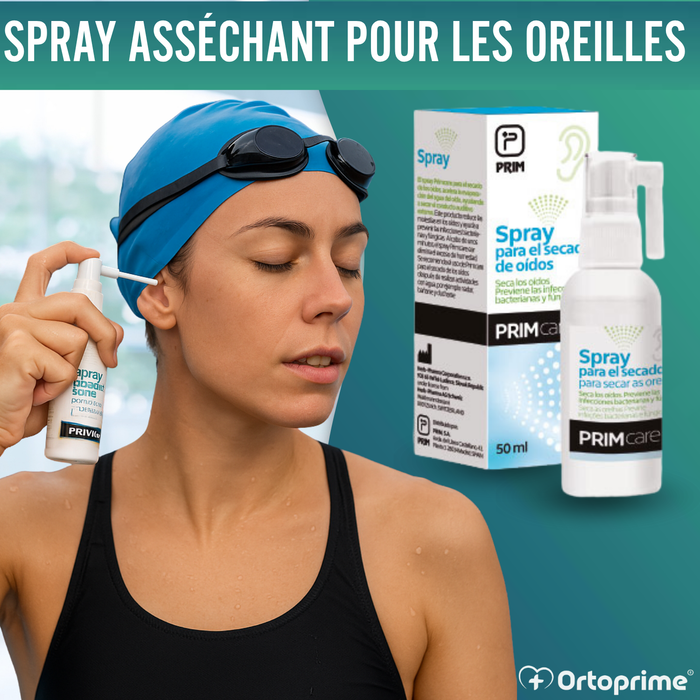 Spray pour le séchage des oreilles | Solution triple action