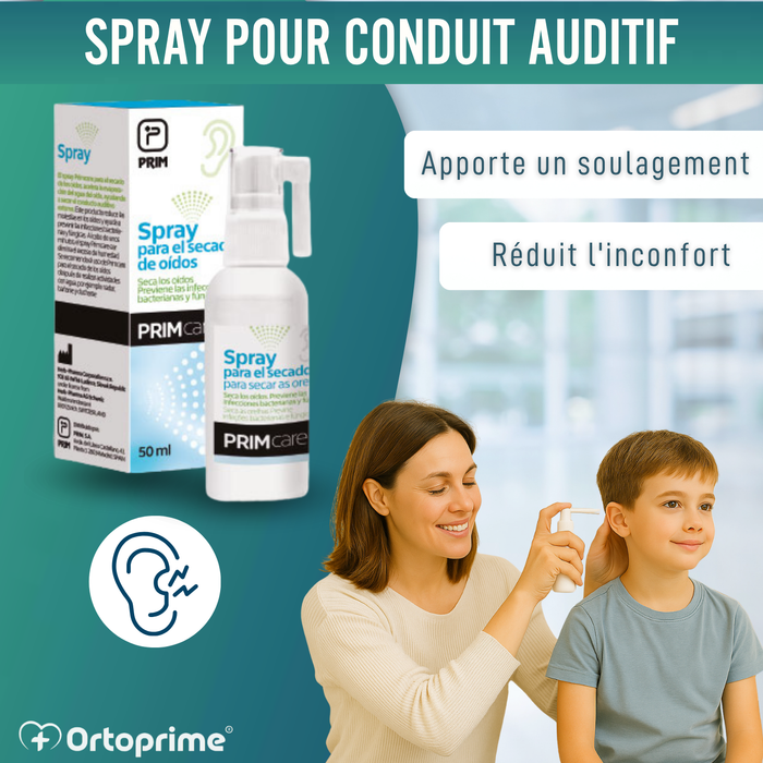 Spray pour le séchage des oreilles | Solution triple action