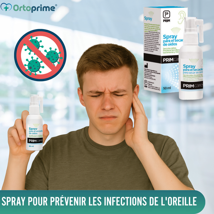 Spray pour le séchage des oreilles | Solution triple action