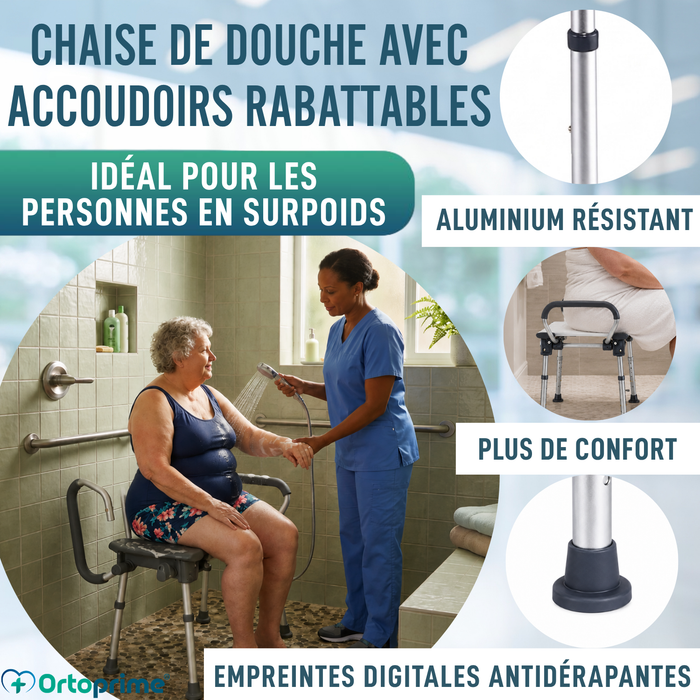 Coussin de Baignoire Gonflable Bariatrie XXL | Accoudoirs
