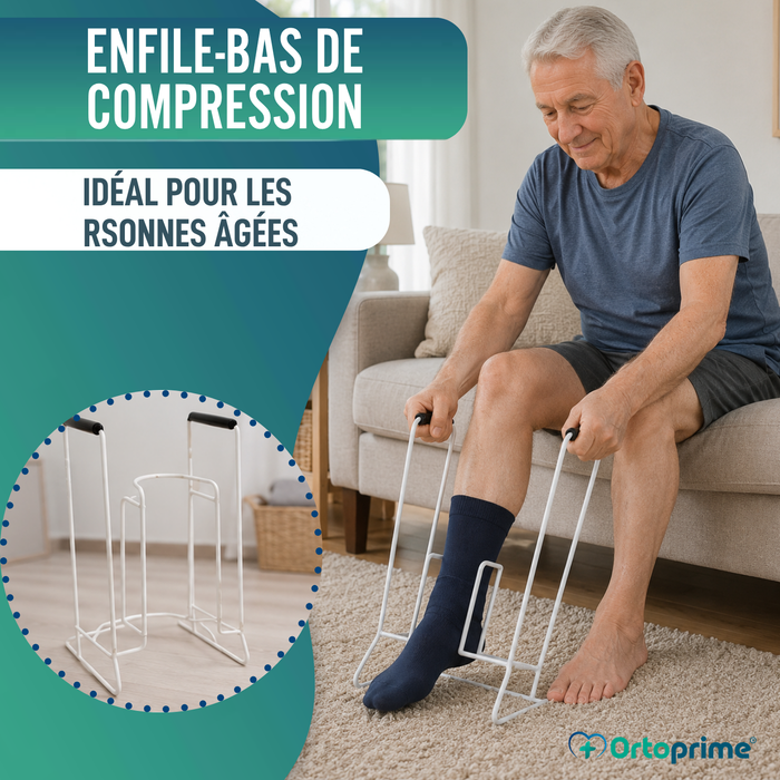Aide à l'Enfilage de Bas de Compression | Aides pour S'habiller