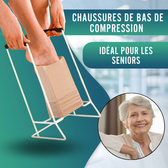 Aide à l'Enfilage de Bas de Compression | Aides pour S'habiller