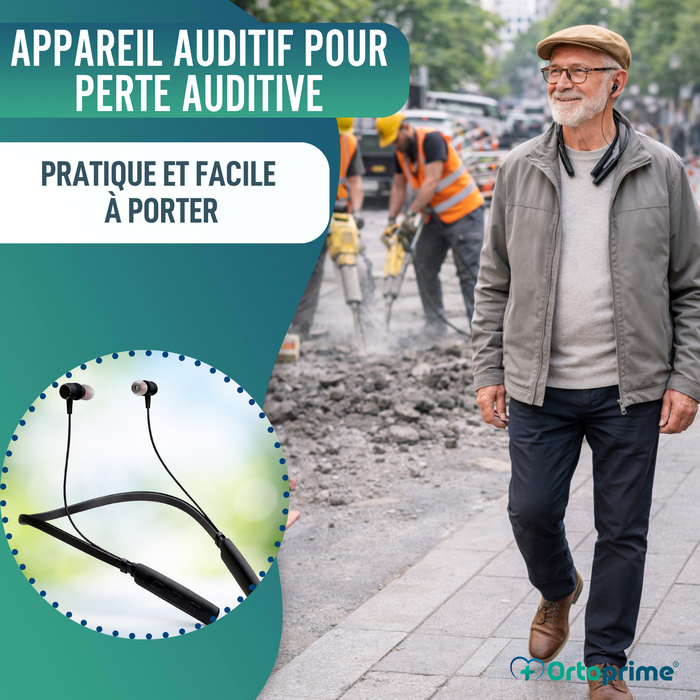 Amplificateur Auditif Rechargeable Anti-Bruit