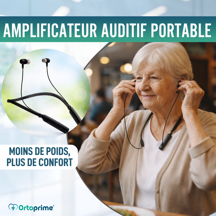Amplificateur Auditif Rechargeable Anti-Bruit